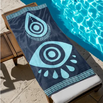 Πετσέτα Θαλάσσης Βαμβακερή 100% Αιγύπτου 90x170 013008011Σ76