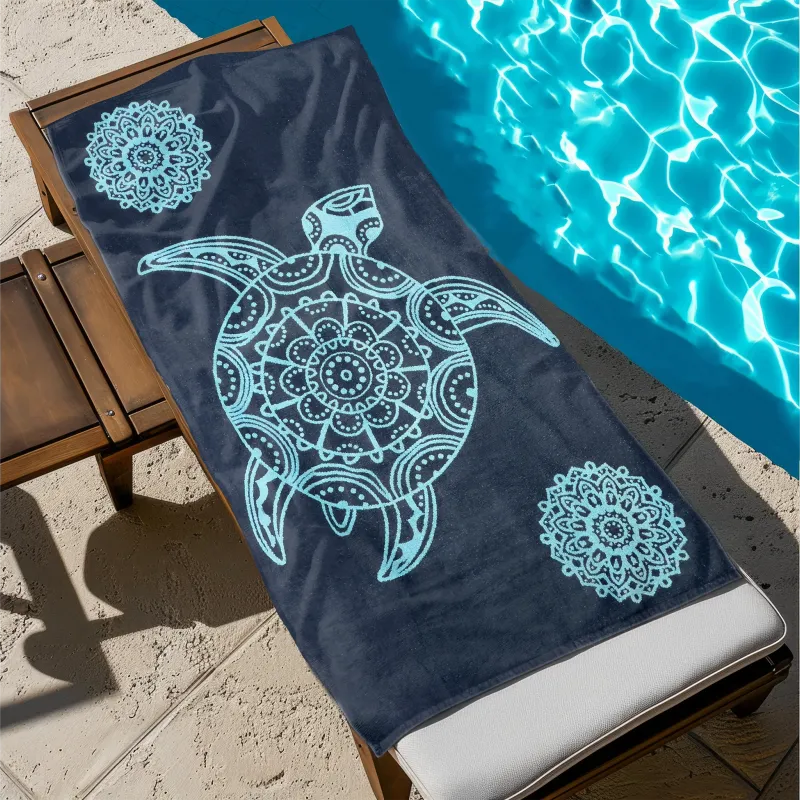 Πετσέτα Θαλάσσης Βαμβακερή 100% Αιγύπτου 90x170 013008011Σ77