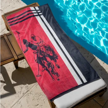 Πετσέτα Θαλάσσης Βαμβακερή 100% Αιγύπτου 90x170 013008011Σ87