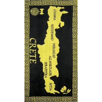 Πετσέτα Θαλάσσης Βαμβακερή 100% Αιγύπτου 90x170 013008011Σ82