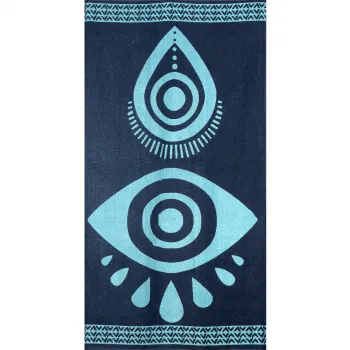 Πετσέτα Θαλάσσης Βαμβακερή 100% Αιγύπτου 90x170 013008011Σ76