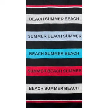 Πετσέτα Θαλάσσης Βαμβακερή 100% Αιγύπτου 90x170 013008011Σ85