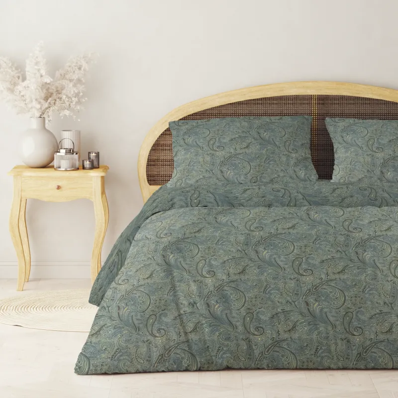 Σετ σεντόνι 2τμχ μονό με λάστιχο 110x200+35 Βαμβακερό 100% εμπριμέ 007221011Σ60