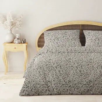 Σετ σεντόνι 2τμχ μονό με λάστιχο 110x200+35 Βαμβακερό 100% εμπριμέ 007221011Σ75