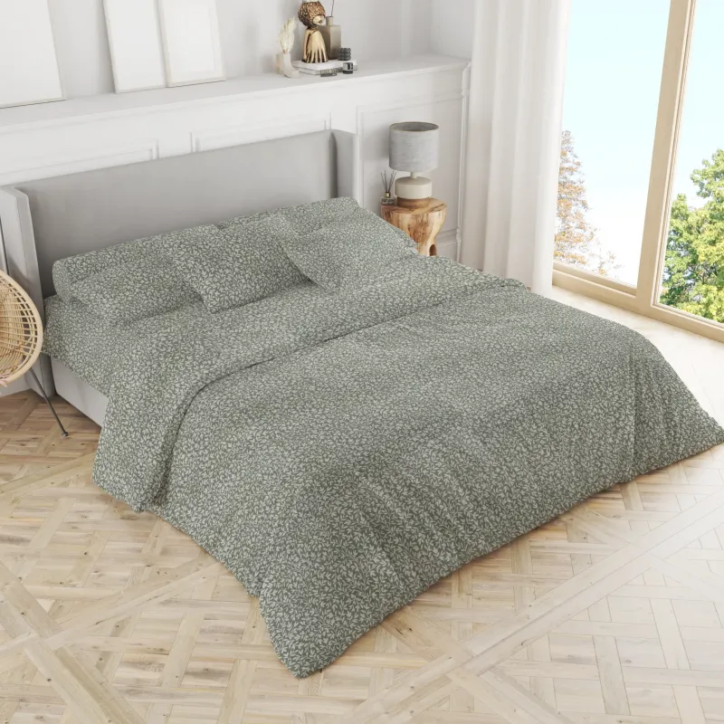 Σετ σεντόνια 3τμχ μονά Βαμβακερά 100% 170x270 εμπριμέ 007444011Σ1-1