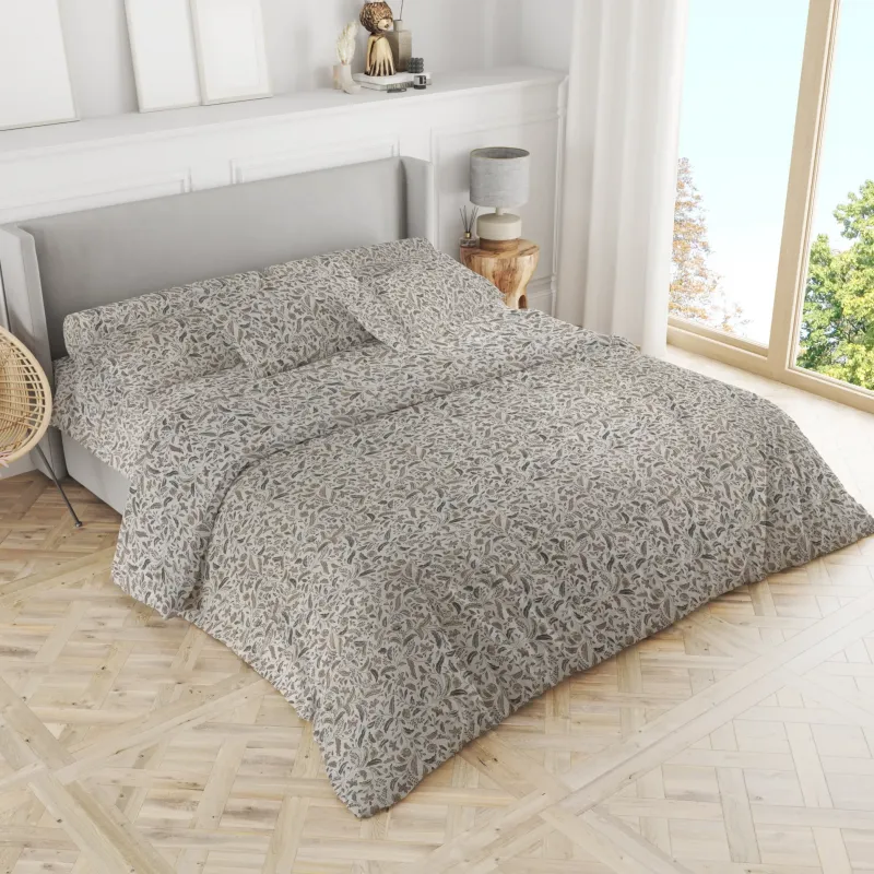 Σετ σεντόνια 3τμχ μονά Βαμβακερά 100% 170x270 εμπριμέ 007444011Σ75-1