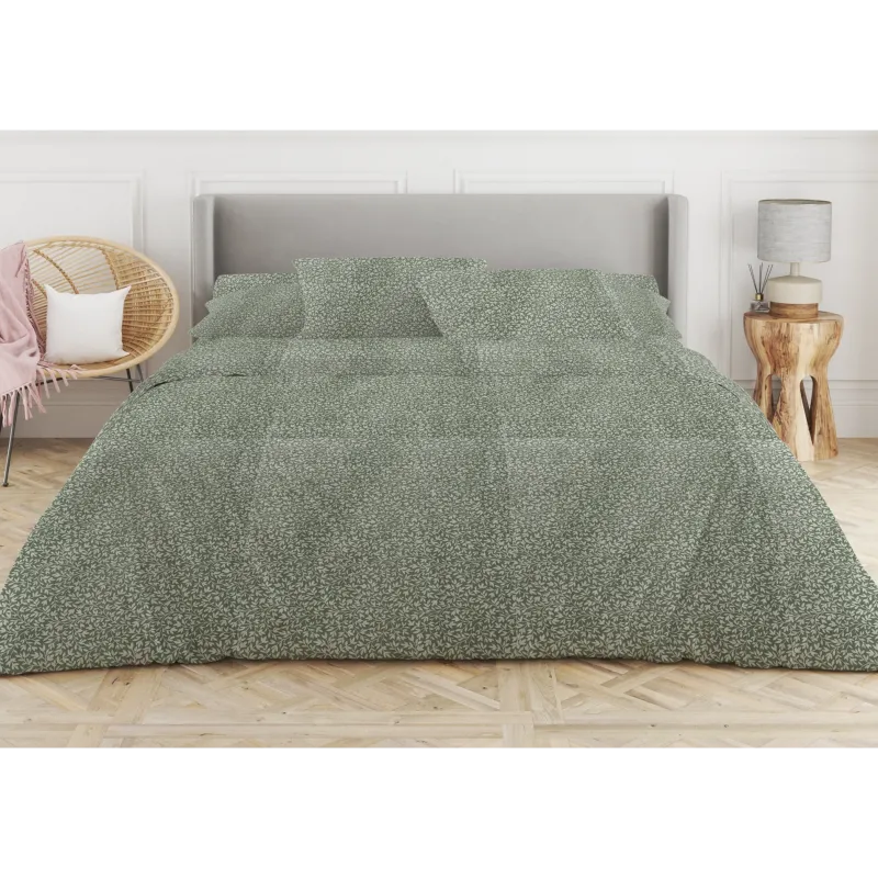 Σετ σεντόνι 2τμχ μονό χωρίς λάστιχο 170x270 Βαμβακερό 100% εμπριμέ 012050011Σ1