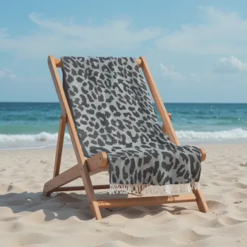 Πετσέτα Θαλάσσης 90x185 Βαμβακερή 100% Πεστεμάλ Αιγύπτου 013007011Σ86