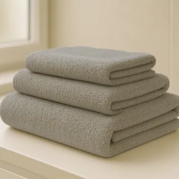 Σετ Πετσέτες 3τμχ Μπάνιου 70×130 – Προσώπου 50×80 – Χεριών 30χ40 450γρ Πενιέ Βαμβακερές 100% 012018011Χ40