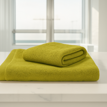 Σετ 2τμχ Πετσέτες Προσώπου 50 Χ 80 και Μπάνιου 70 Χ 130 450γρ Πενιέ Βαμβακερές 100% 012088011X37