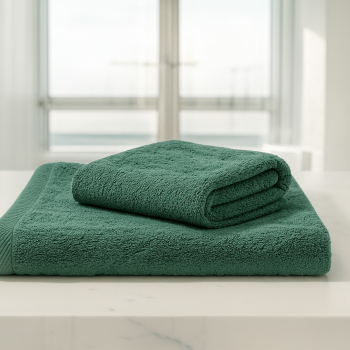 Σετ 2τμχ Πετσέτες Προσώπου 50 Χ 80 και Μπάνιου 70 Χ 130 450γρ Πενιέ Βαμβακερές 100% 012088011X39