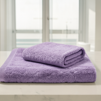 Σετ 2τμχ Πετσέτες Προσώπου 50 Χ 80 και Μπάνιου 70 Χ 130 450γρ Πενιέ Βαμβακερές 100% 012088011X48