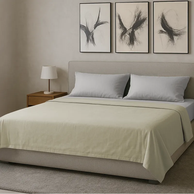 Σετ σεντόνια 4τμχ υπέρδιπλα 240x270-180x200+35 Βαμβακερά 100% μονόχρωμα 007446011Χ82-85