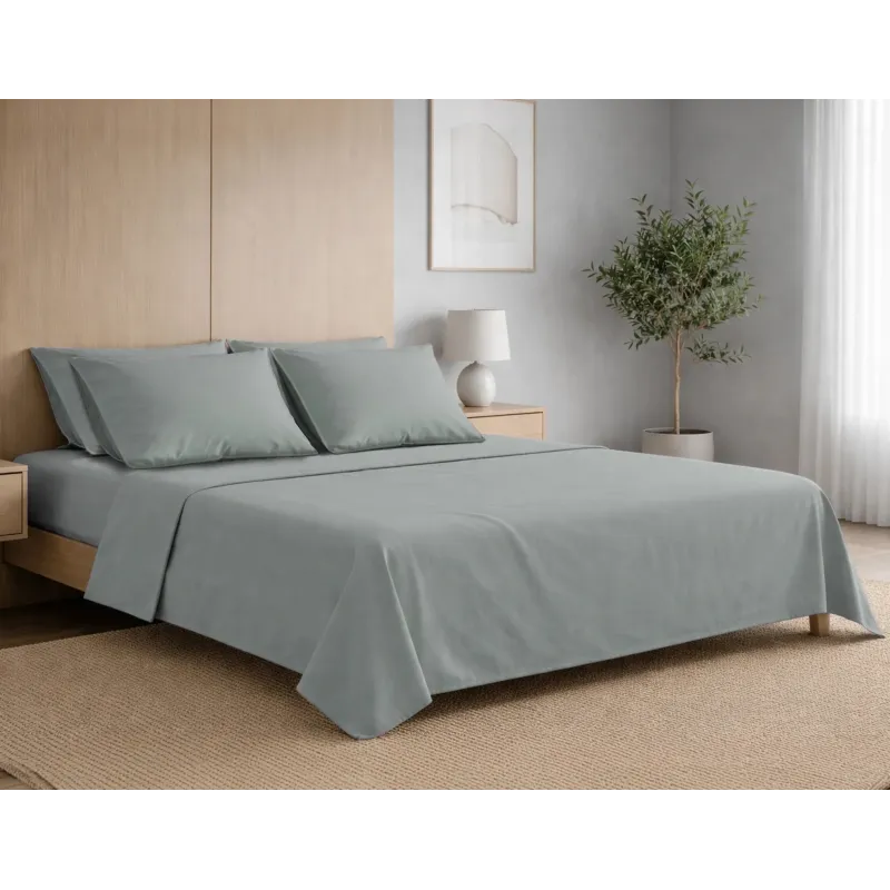 Σετ σεντόνια 6τμχ υπέρδιπλα 240×270-180×200+35 Βαμβακερά 100% 007008011Χ82