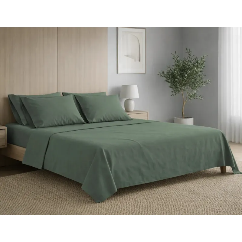 Σετ σεντόνια 6τμχ υπέρδιπλα 240×270-180×200+35 Βαμβακερά 100% 007008011Χ90