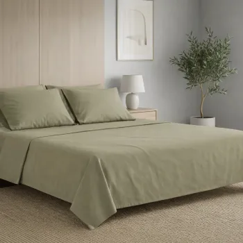 Σετ σεντόνια 6τμχ υπέρδιπλα 240×270-180×200+35 Βαμβακερά 100% 007008011Χ95