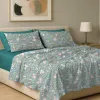 Σετ σεντόνια 6τμχ υπέρδιπλα 240x270-180x200+35 Βαμβακερά 100% εμπριμέ 007009011Χ94Σ81