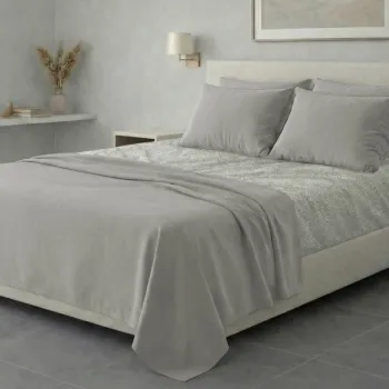 Σετ σεντόνια 6τμχ υπέρδιπλα 240x270-180x200+35 Βαμβακερά 100% εμπριμέ 007009011Σ11Χ82