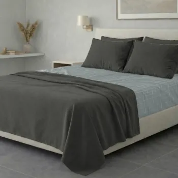 Σετ σεντόνια 6τμχ υπέρδιπλα 240x270-180x200+35 Βαμβακερά 100% εμπριμέ 007009011Σ68Χ91