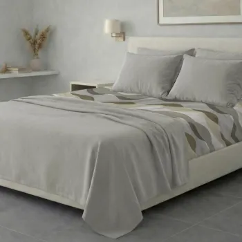Σετ σεντόνια 6τμχ υπέρδιπλα 240x270-180x200+35 Βαμβακερά 100% εμπριμέ 007009011Σ69Χ82