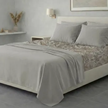 Σετ σεντόνια 6τμχ υπέρδιπλα 240x270-180x200+35 Βαμβακερά 100% εμπριμέ 007009011Σ71Χ82