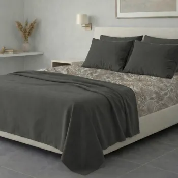Σετ σεντόνια 6τμχ υπέρδιπλα 240x270-180x200+35 Βαμβακερά 100% εμπριμέ 007009011Σ71Χ91