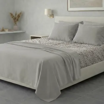 Σετ σεντόνια 6τμχ υπέρδιπλα 240x270-180x200+35 Βαμβακερά 100% εμπριμέ 007009011Σ75Χ82