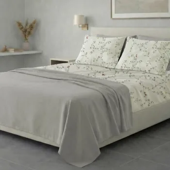 Σετ σεντόνια 6τμχ υπέρδιπλα 240x270-180x200+35 Βαμβακερά 100% εμπριμέ 007009011Σ78Χ82