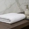 Πετσέτα Προσώπου Λευκή 50x90 500gr Πενιέ Βαμβακερή 100% 002176011