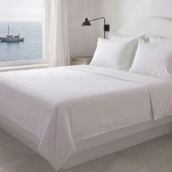 Σεντόνι Λευκό 240x290 200 Κλωστές Βαμβακερό 70% Πολυέστερ 30% 007357011